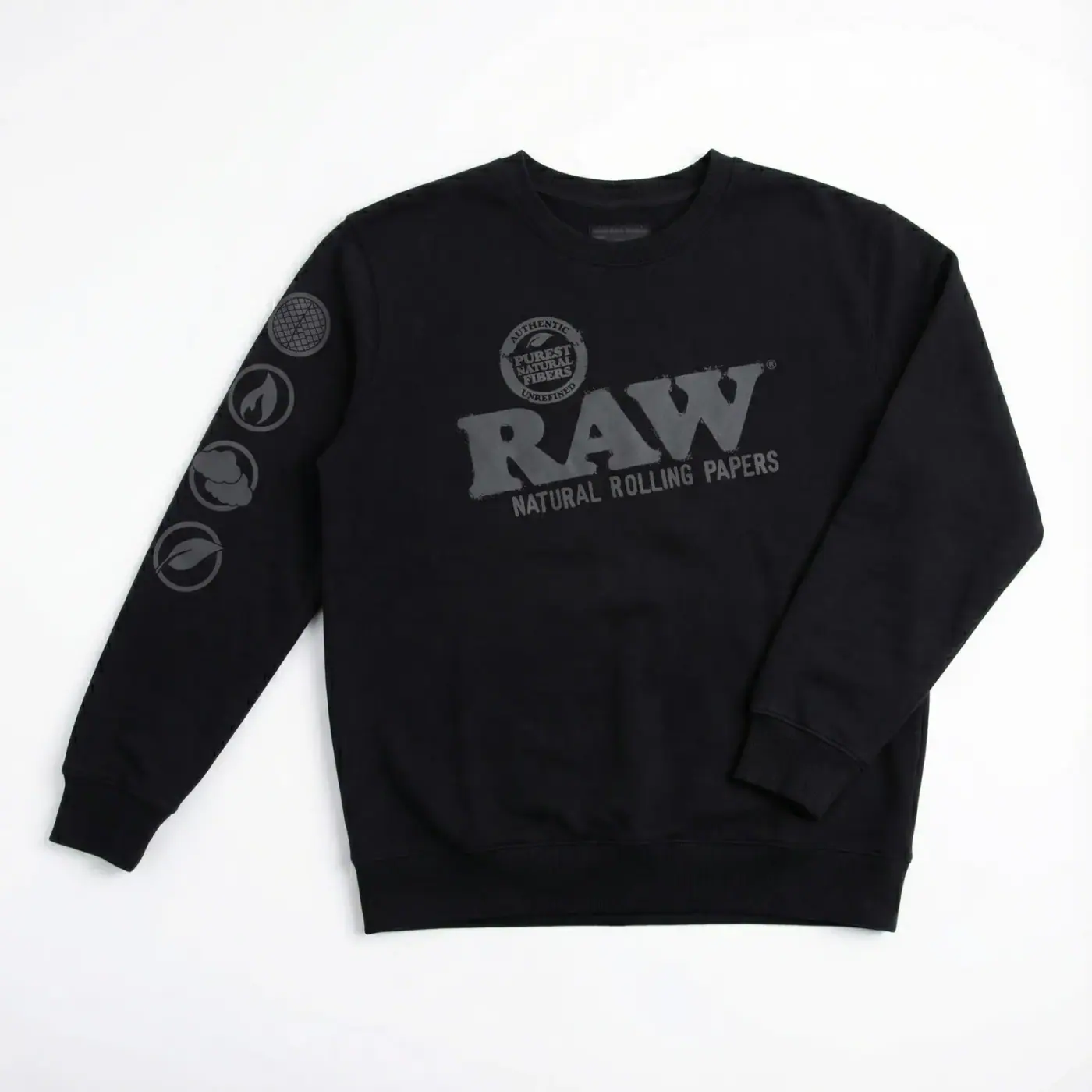 Black RAW Crewneck Sweatshirt