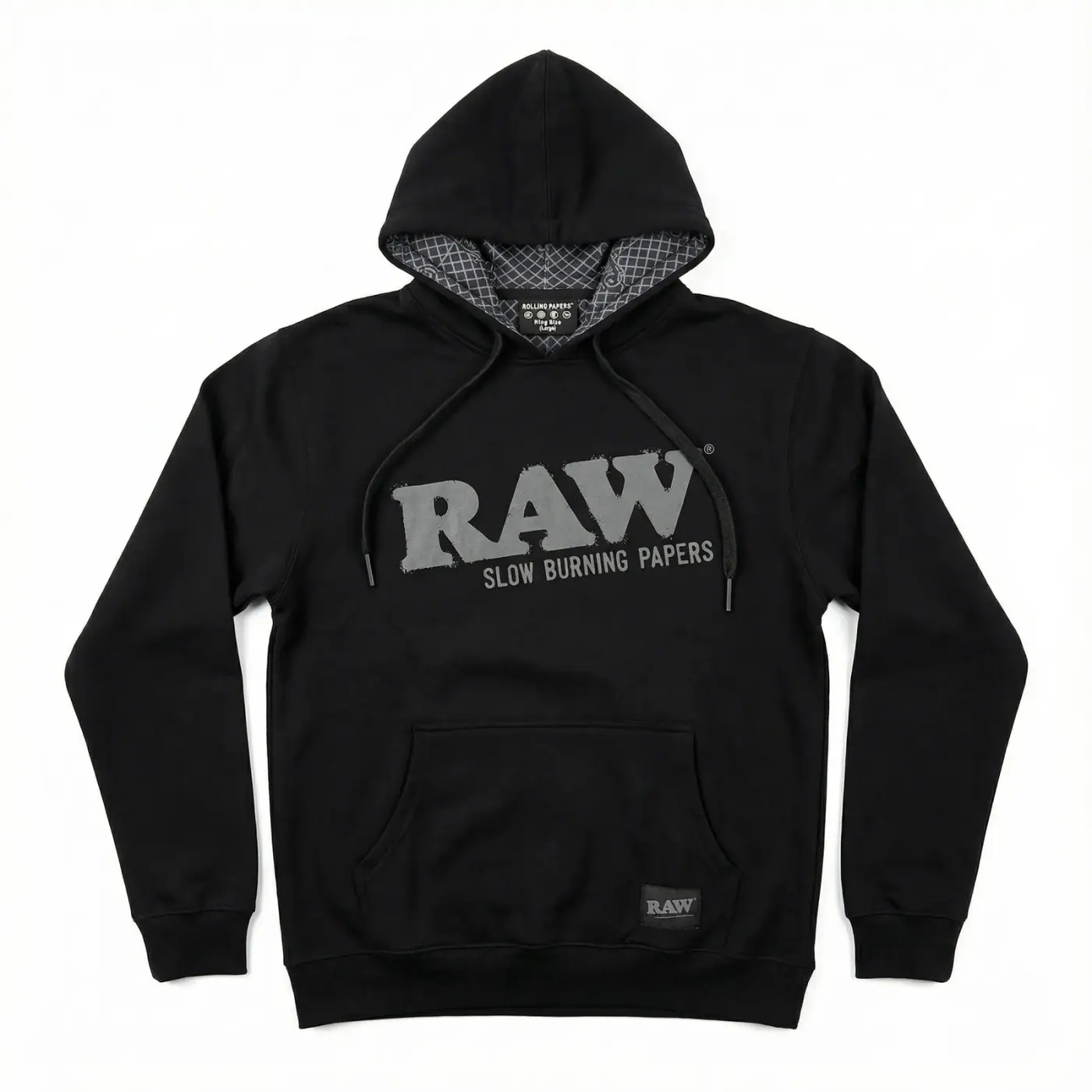 The Genuine RAW® Black Stash Hoodie